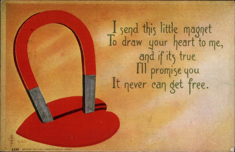 Vintage Magnet Postcard 1910 Pennsylvania American Series