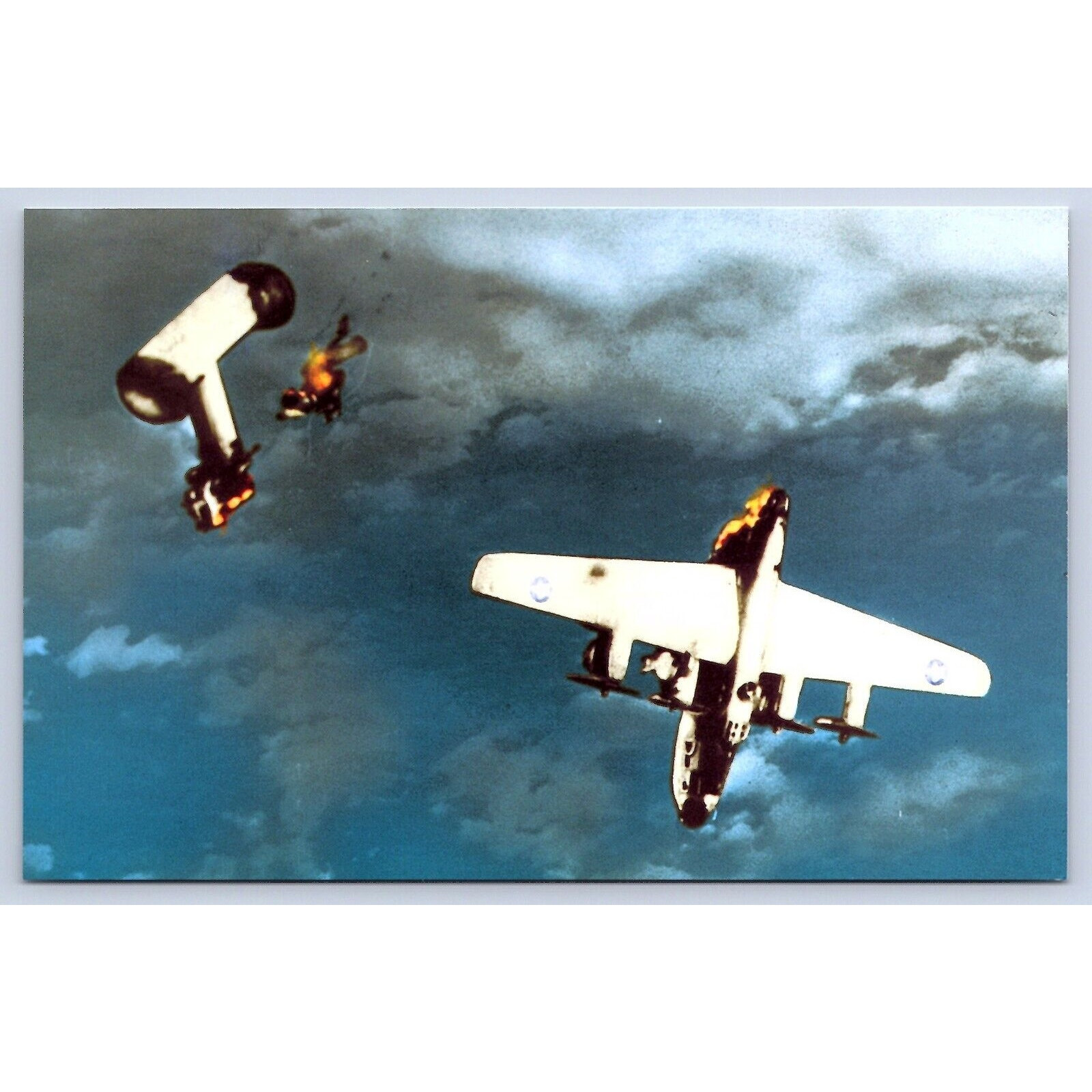 Lot/20 Military Airplane Sleeved Postcards WWII to 1980s jets turboprops 01191