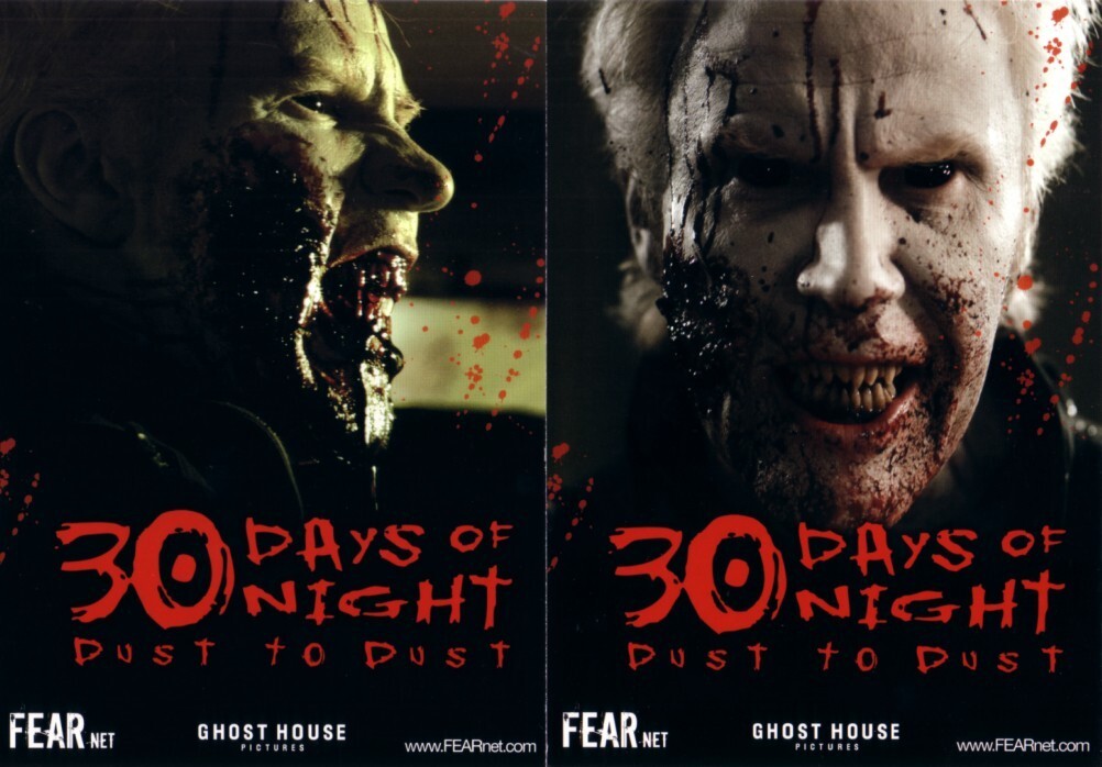 30 Days of Night Dust to Dust 2008 San Diego Comic-Con SDCC 5×7 promo postcards