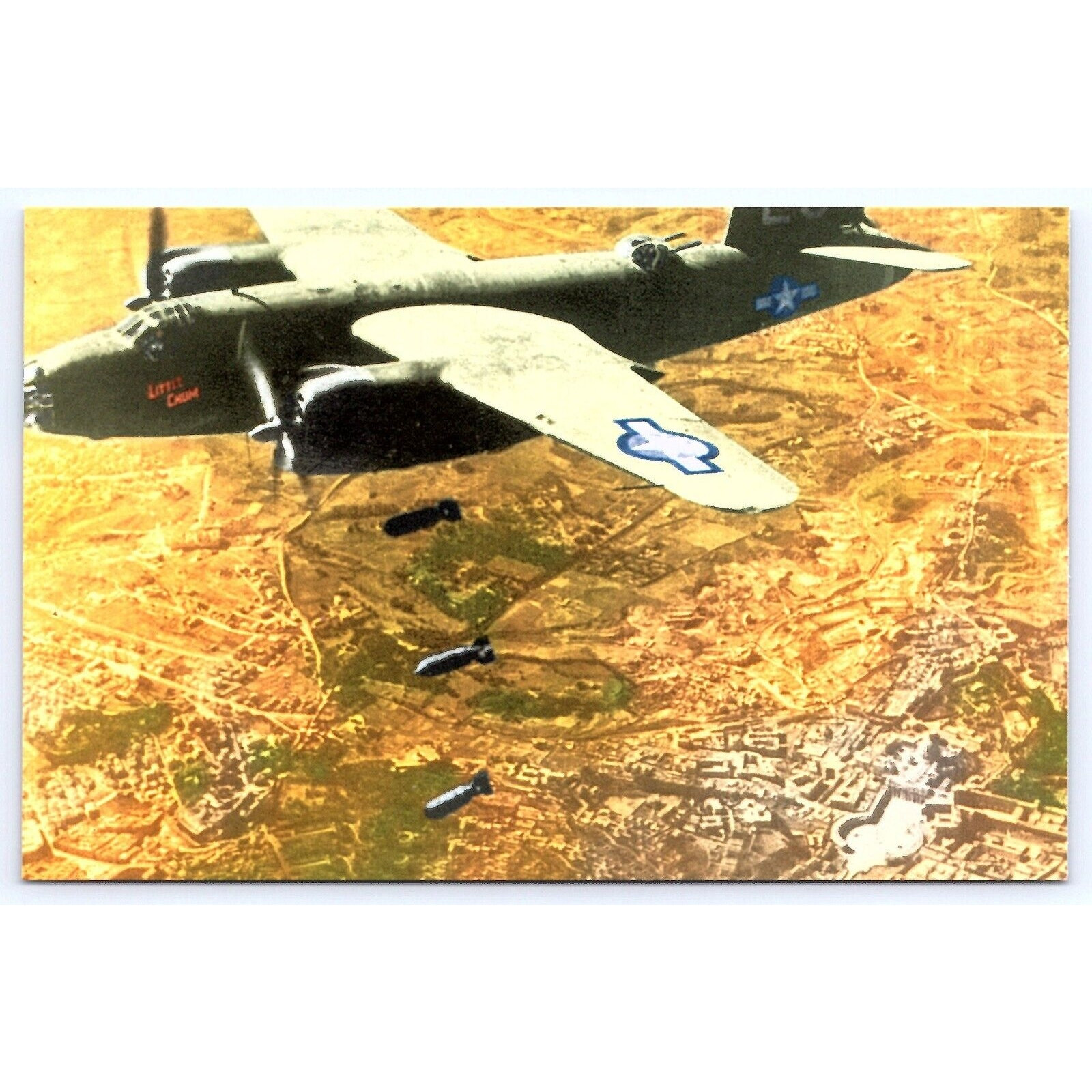 Lot/20 Military Airplane Sleeved Postcards WWII to 1980s jets turboprops 01191