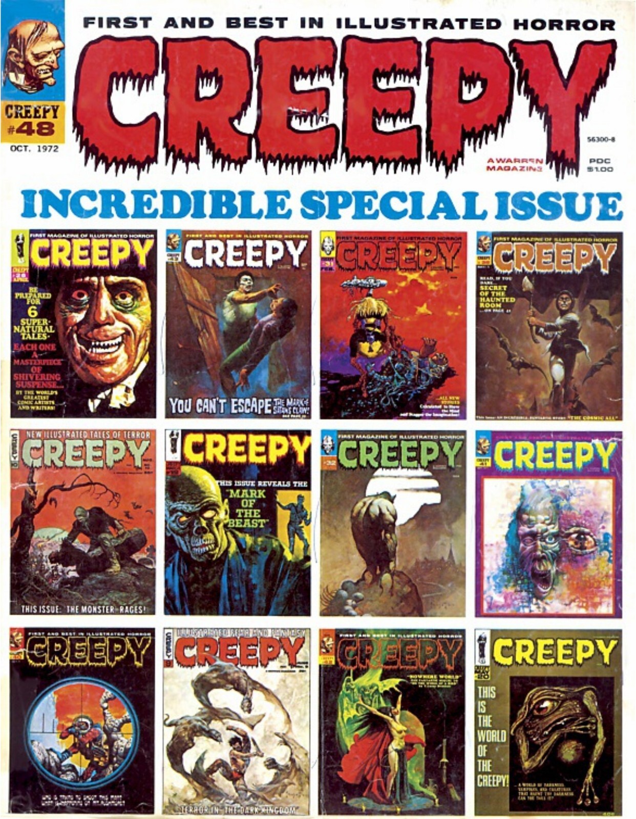 146 Issues Creepy Magazine Collection