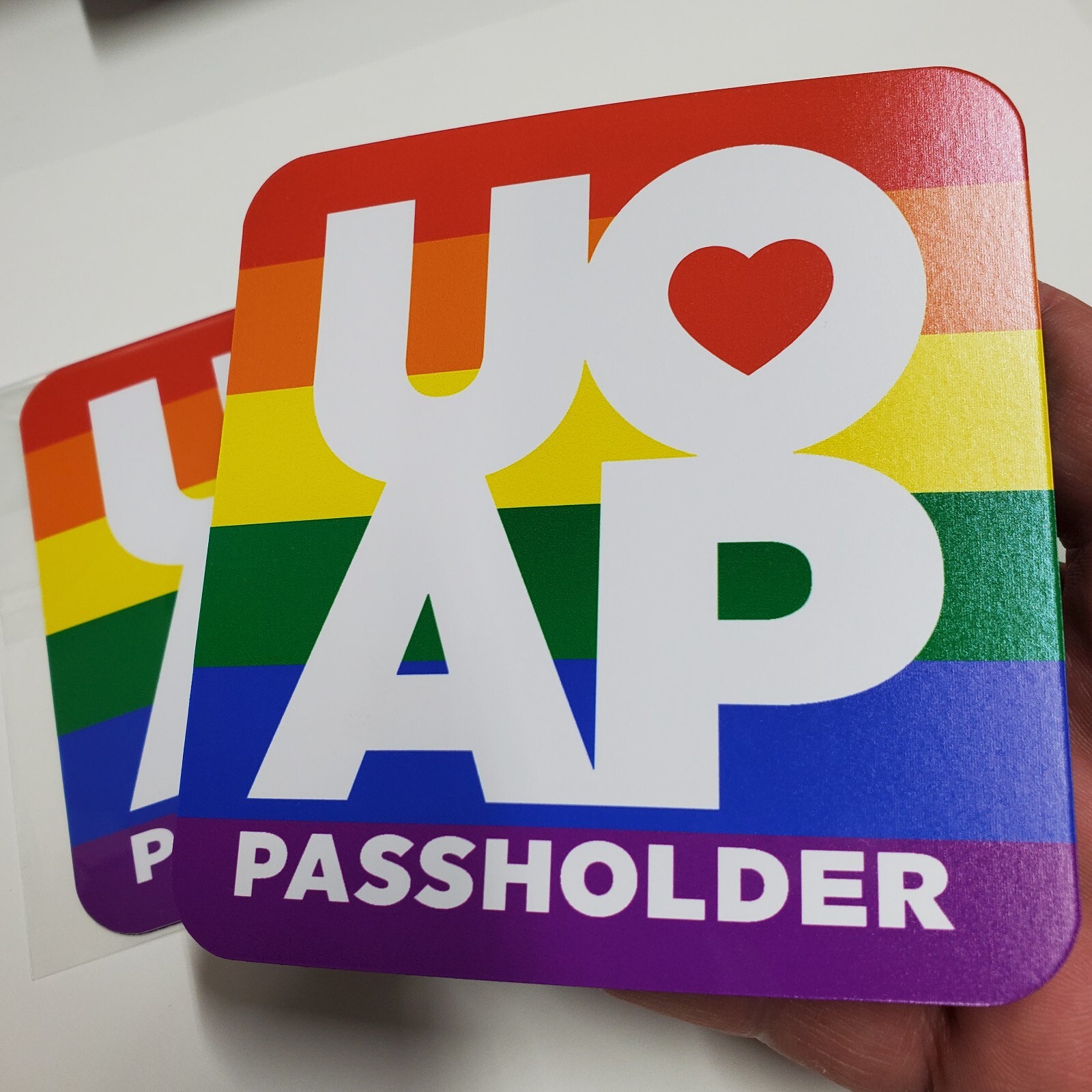 Universal UOAP PRIDE Annual Passholder Magnet for Orlando Resort 2023 (Homemade)
