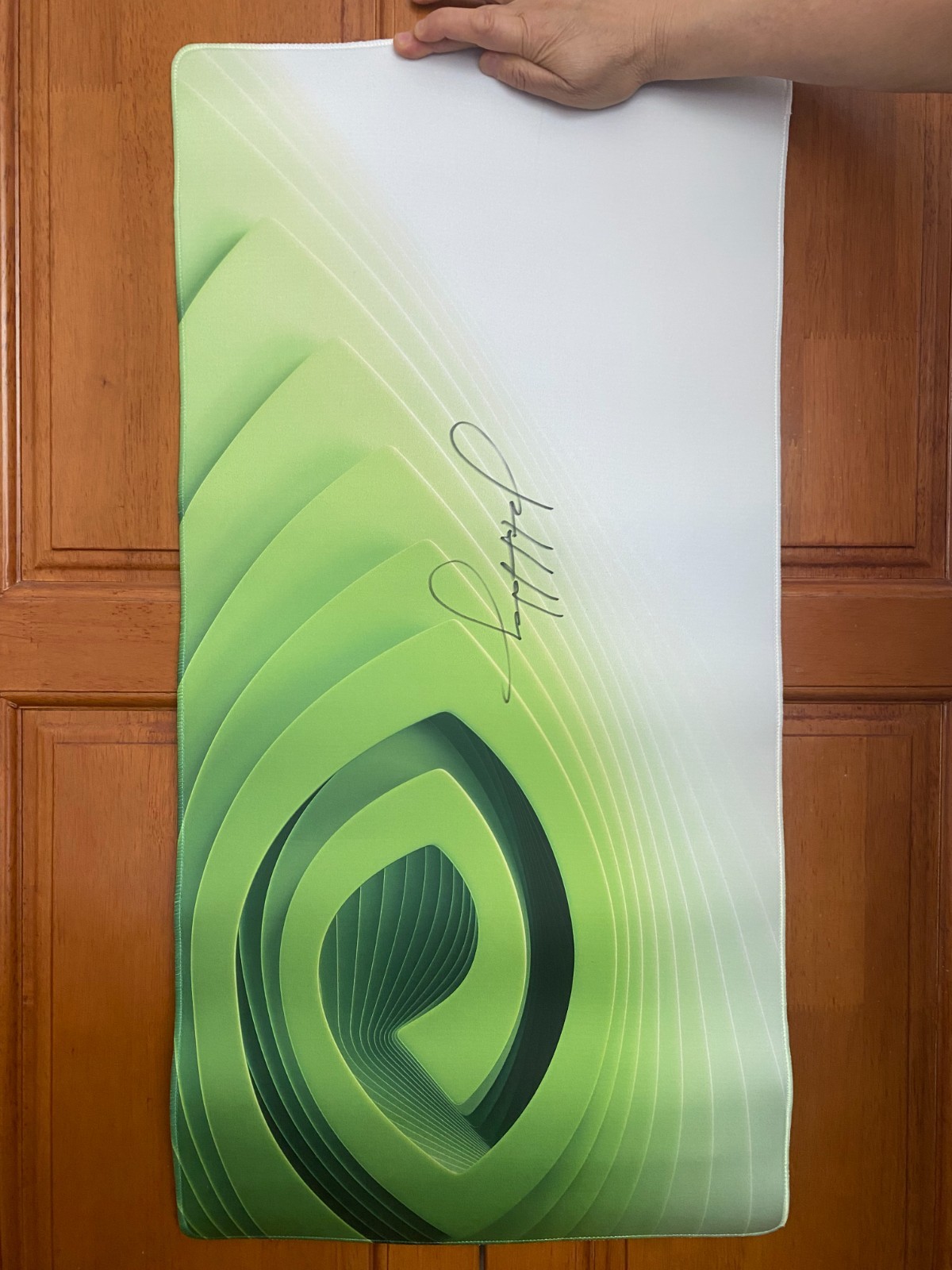 Jensen Huang Autographed Signed Mouse Pad Nvidia Limited RARE NEW 2026