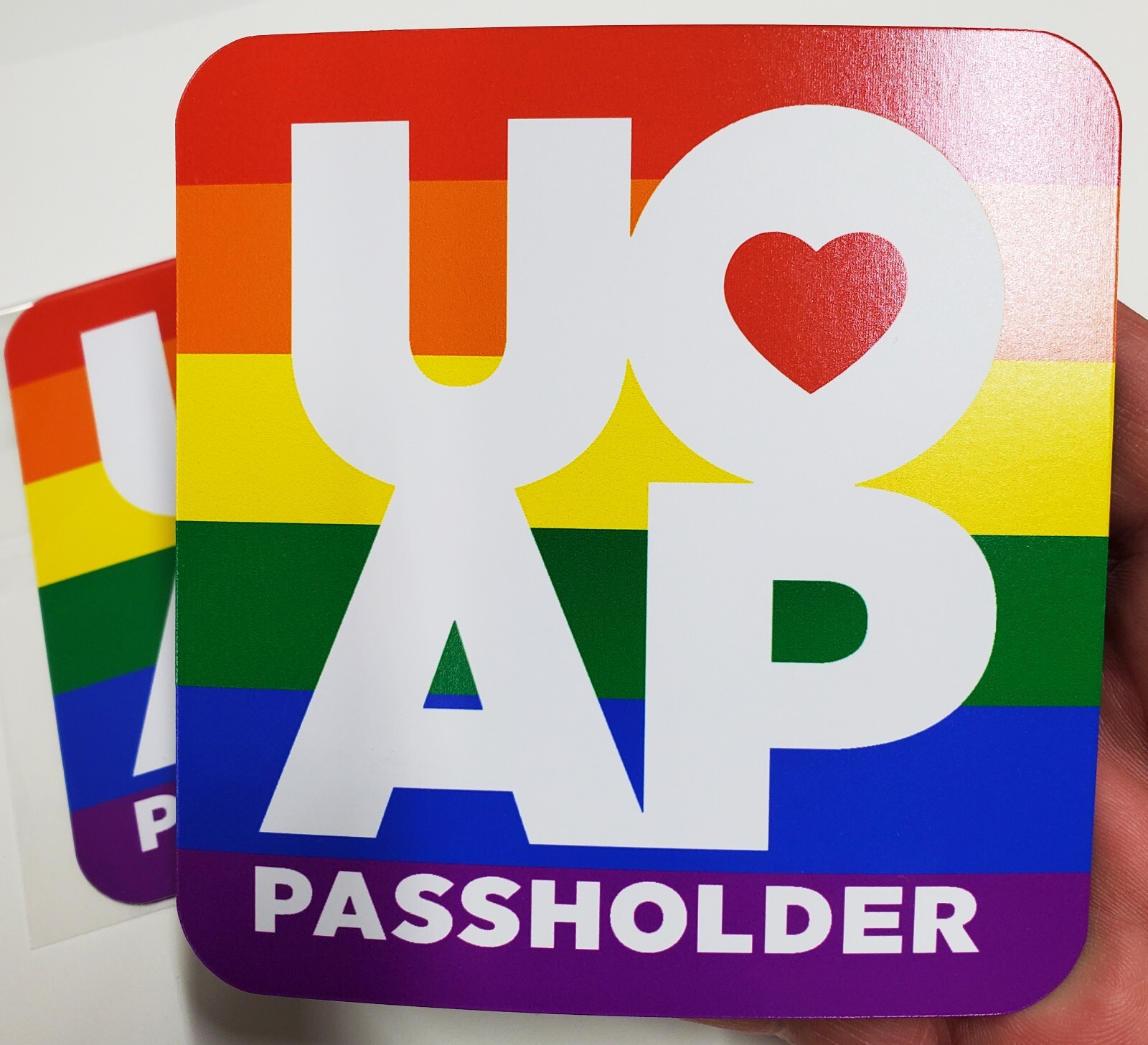 Universal UOAP PRIDE Annual Passholder Magnet for Orlando Resort 2023 (Homemade)