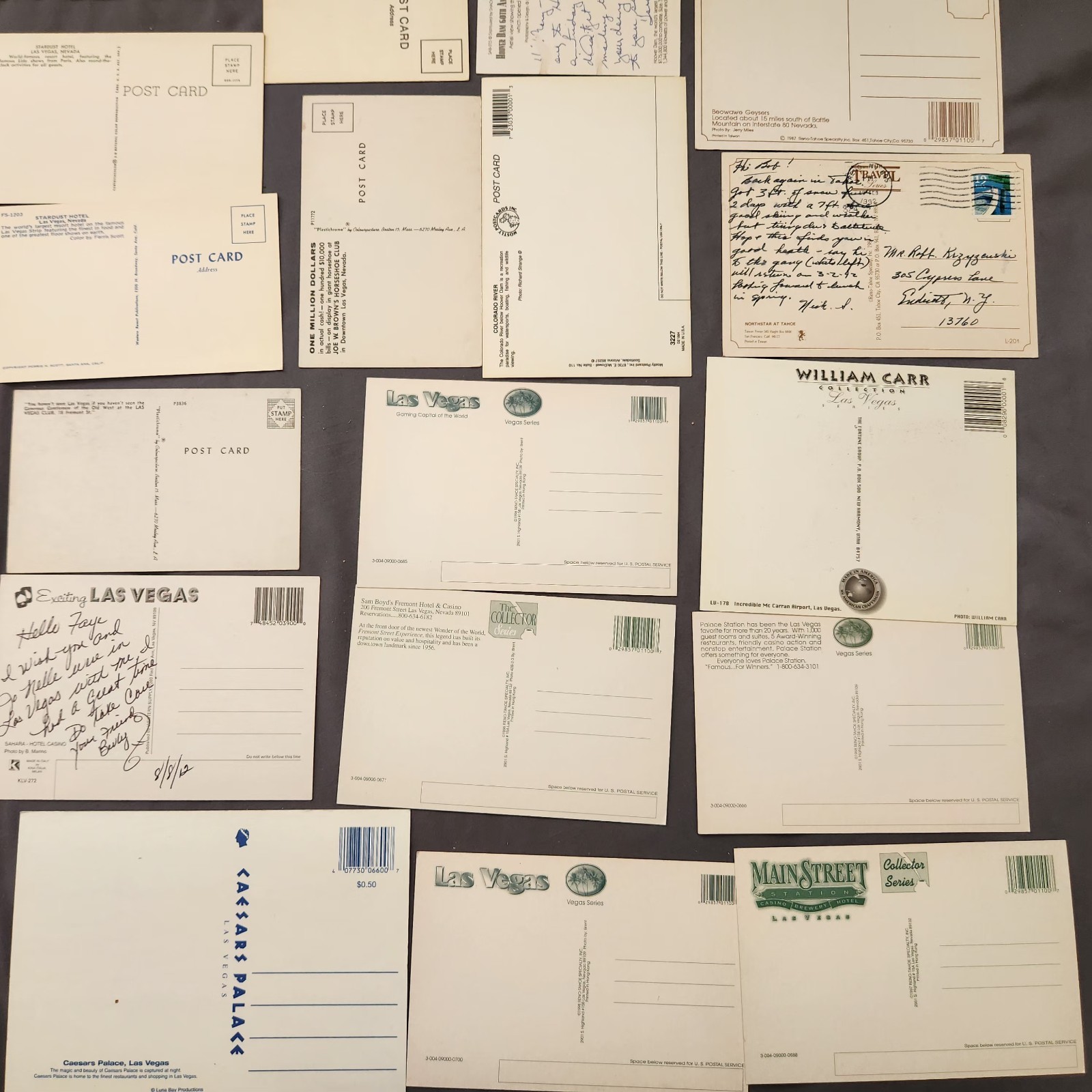 Lot of 29 NEVADA Postcard Wildlife Nature Cities Landmark 1970-2000’s Mix
