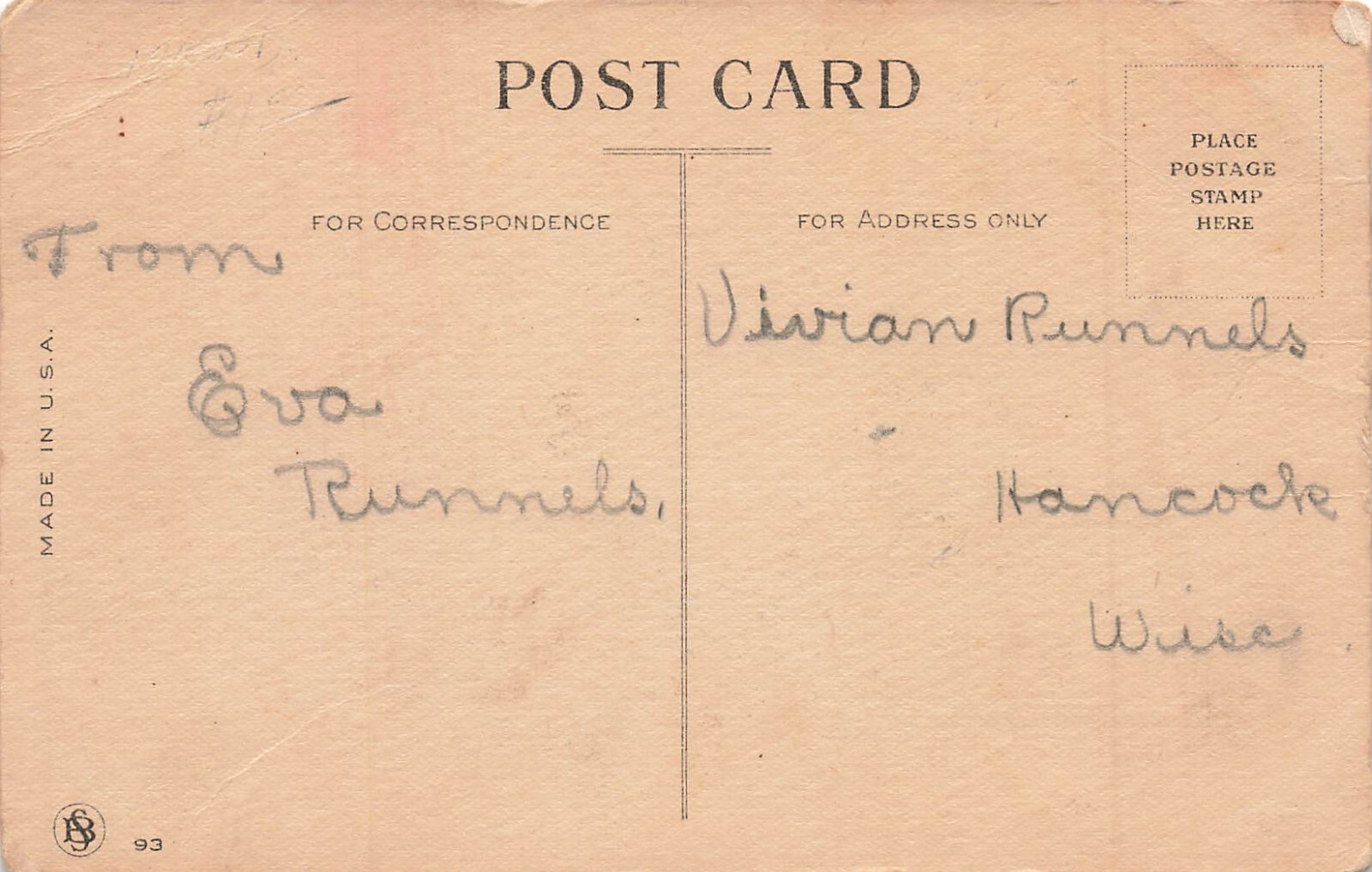 VINTAGE COMIC POSTCARD I SHOULD WORRY THROUGH NOVEMBER AND GET 30 DAYS 110623 S