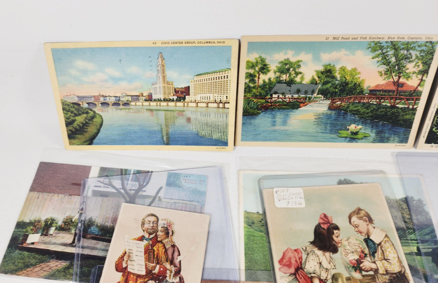 Lot of 32 Vintage Postcards Early 1900s