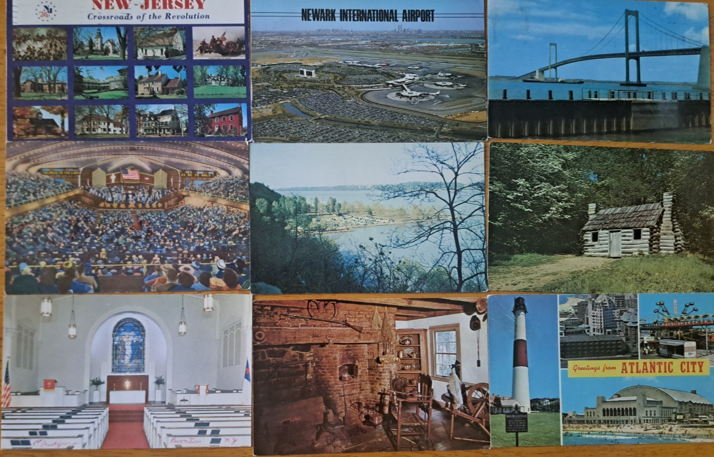 Lot of 13 NEW JERSEY NJ Views Old Vintage Postcards ca.1950’s-1970s