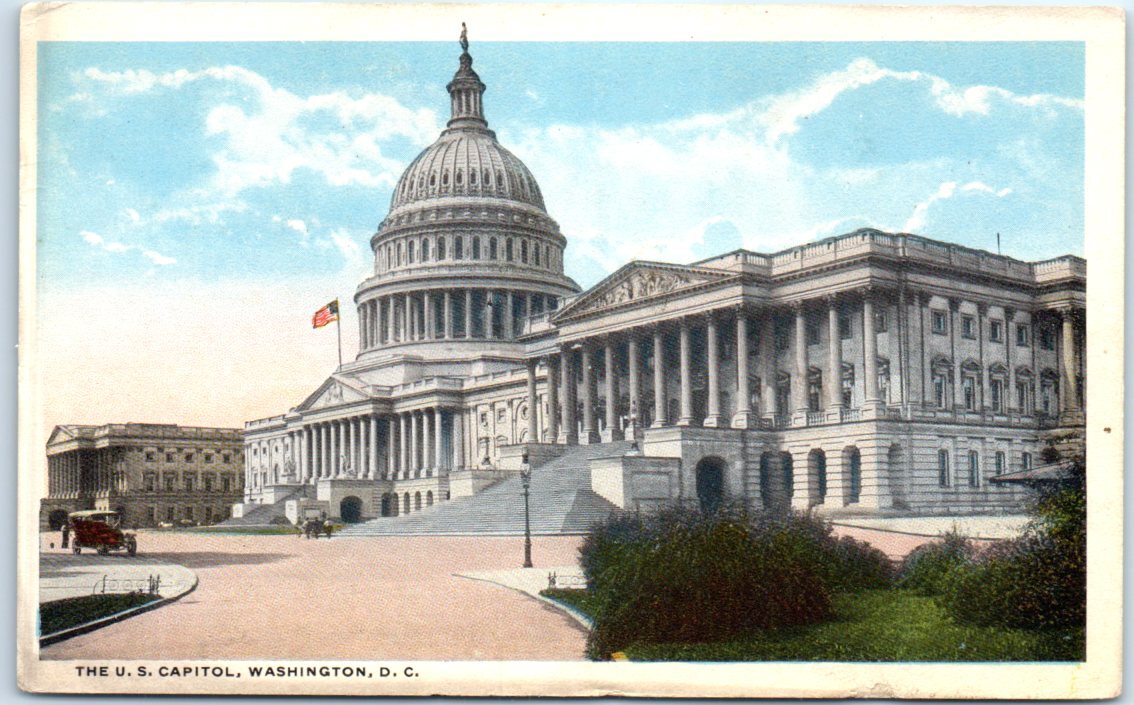 Postcard – The United States Capitol – Washington, District of Columbia