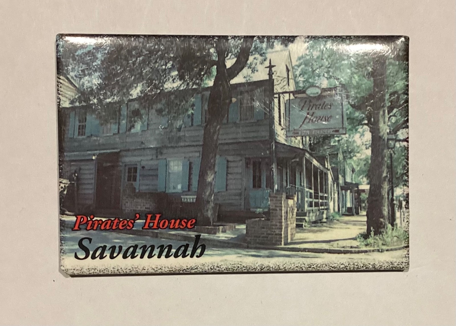 The Pirates’ House Restaurant in Savannah, Georgia Fridge Magnet LV4