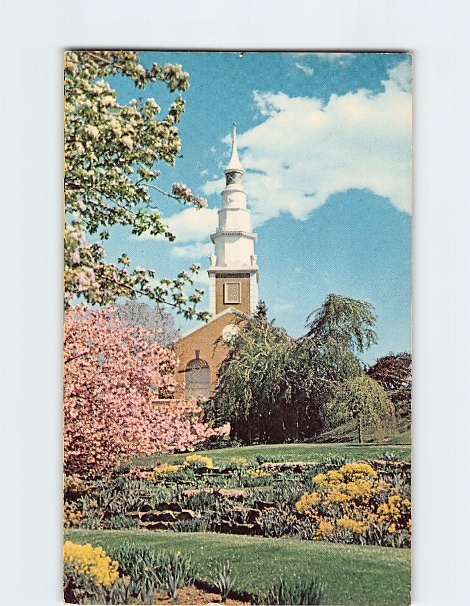 Postcard The United States Coast Guard Memorial Chapel, New London, Connecticut