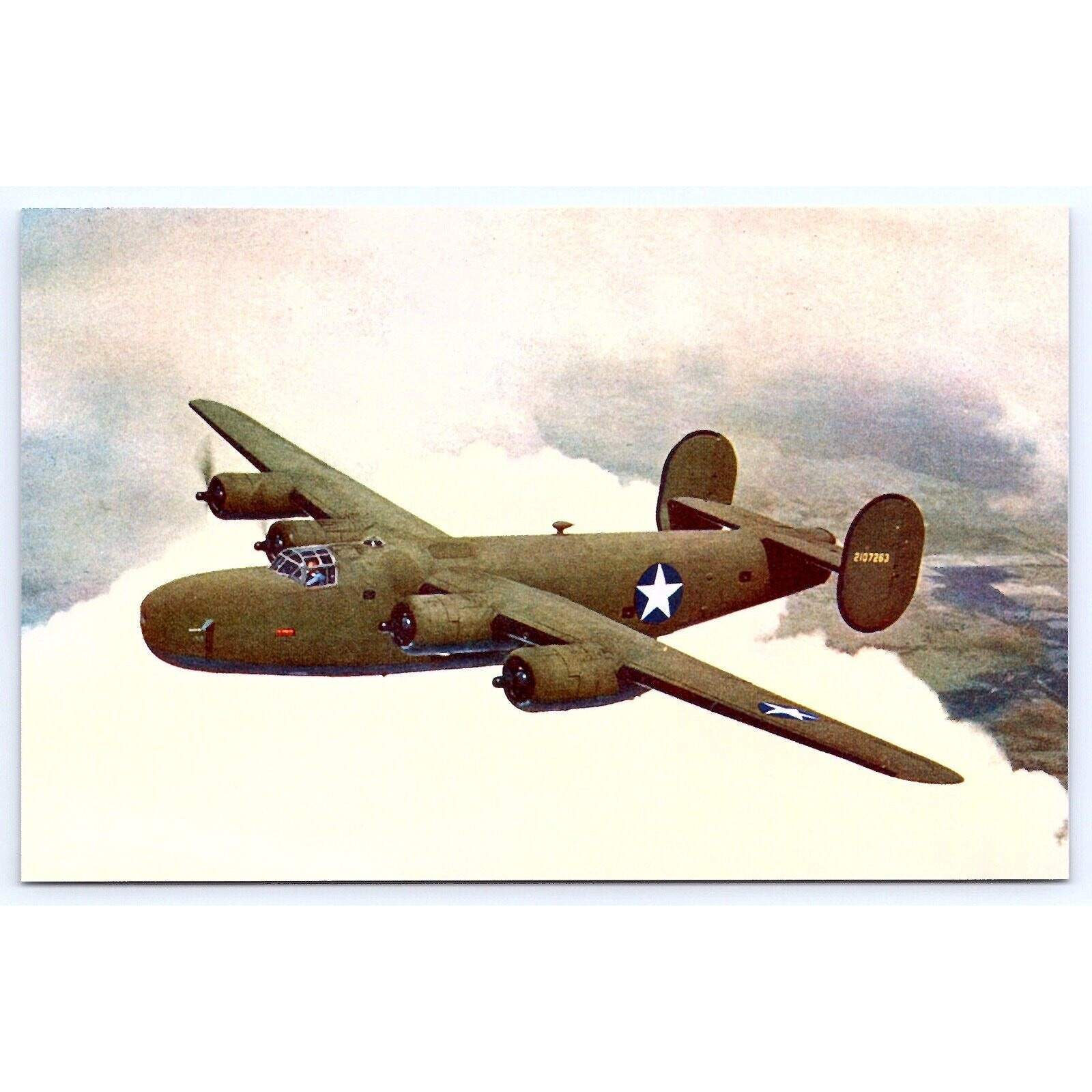 Lot/20 Military Airplane Sleeved Postcards WWII to 1980s jets turboprops 01191