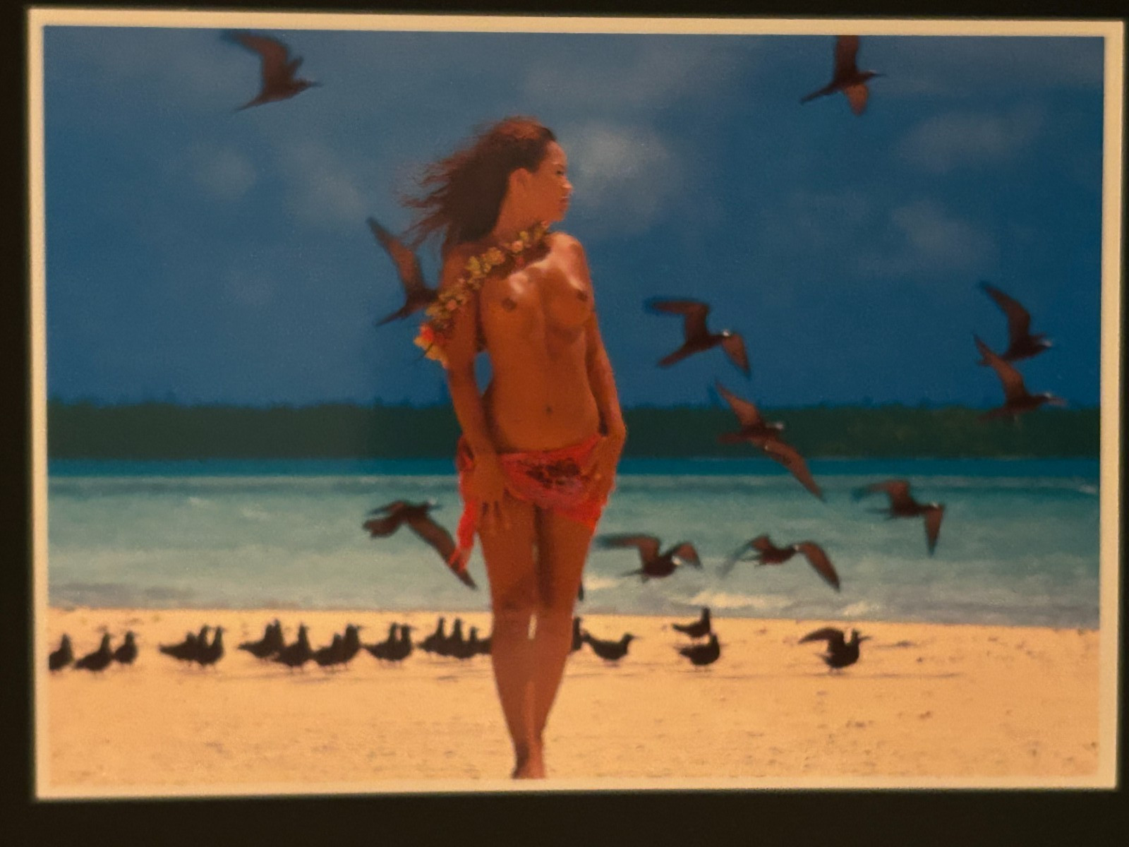 Vintage Postcards From Tahiti Islands NATIVE WOMAN Lot of 10 (#19)