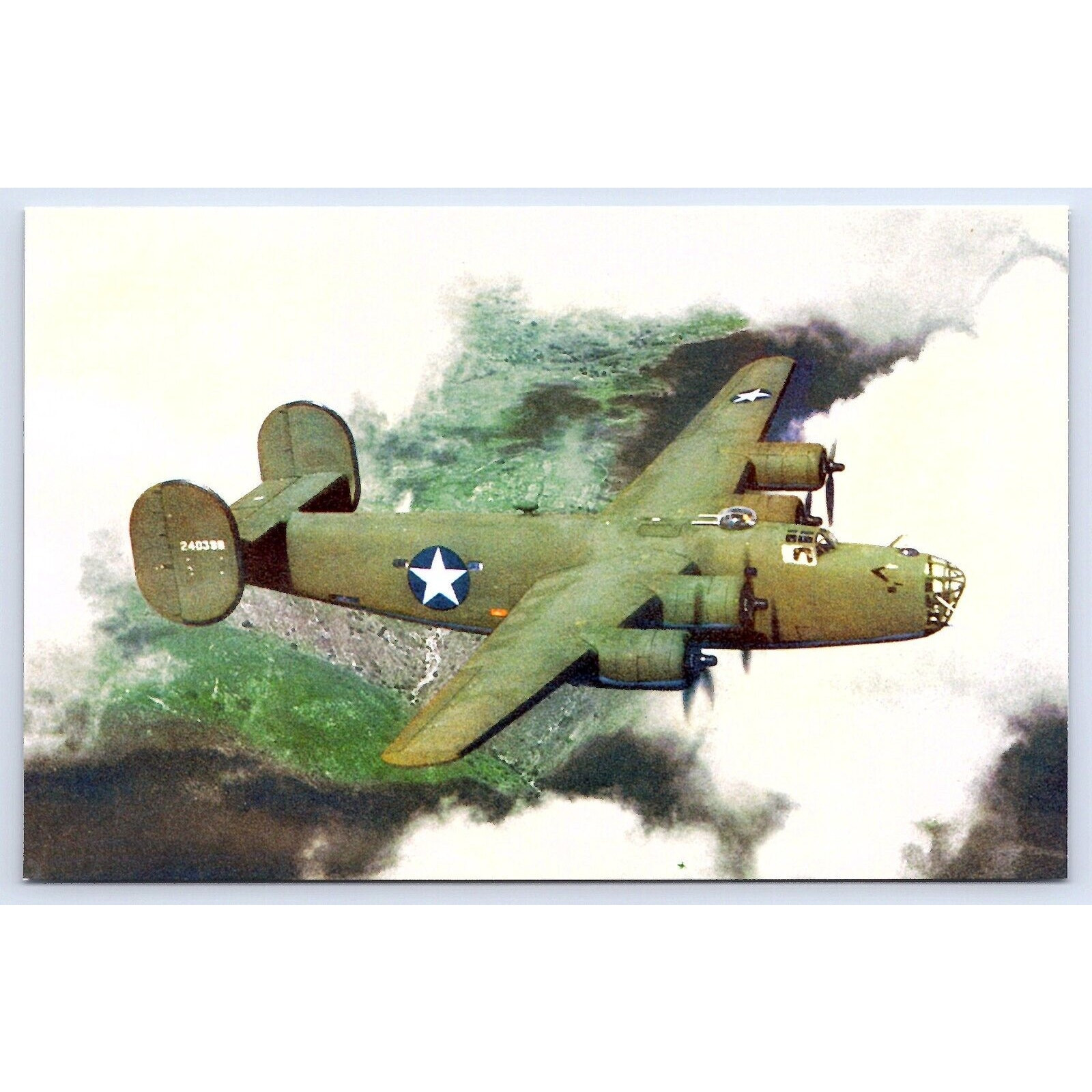 Lot/20 Military Airplane Sleeved Postcards WWII to 1980s jets turboprops 01191