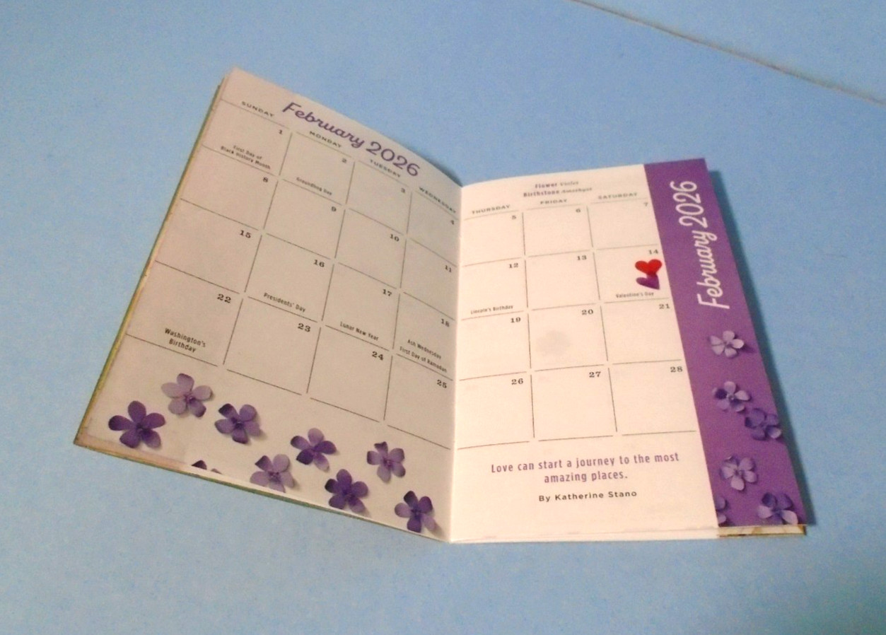 Set of 2 Hallmark 2026 14 Month Datebook Planner Write & Remember