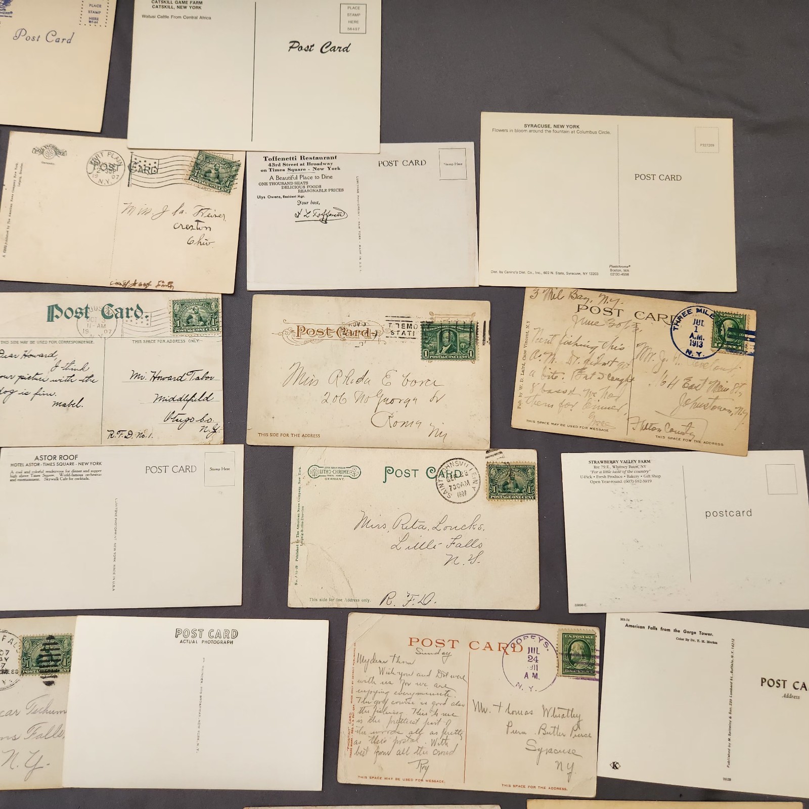 Lot of 75 NEW YORK Postcard Wildlife Nature Cities Landmark 1904 -2000’s Mix