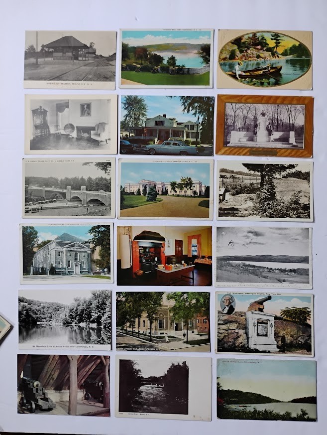 VIntage Lot of 120 Upstate New York NY Postcards