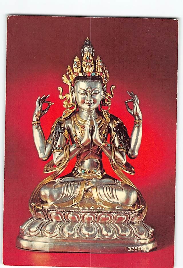 Postcard Avalokiteshvara Field Museum of Natural History Chicago Illinois USA