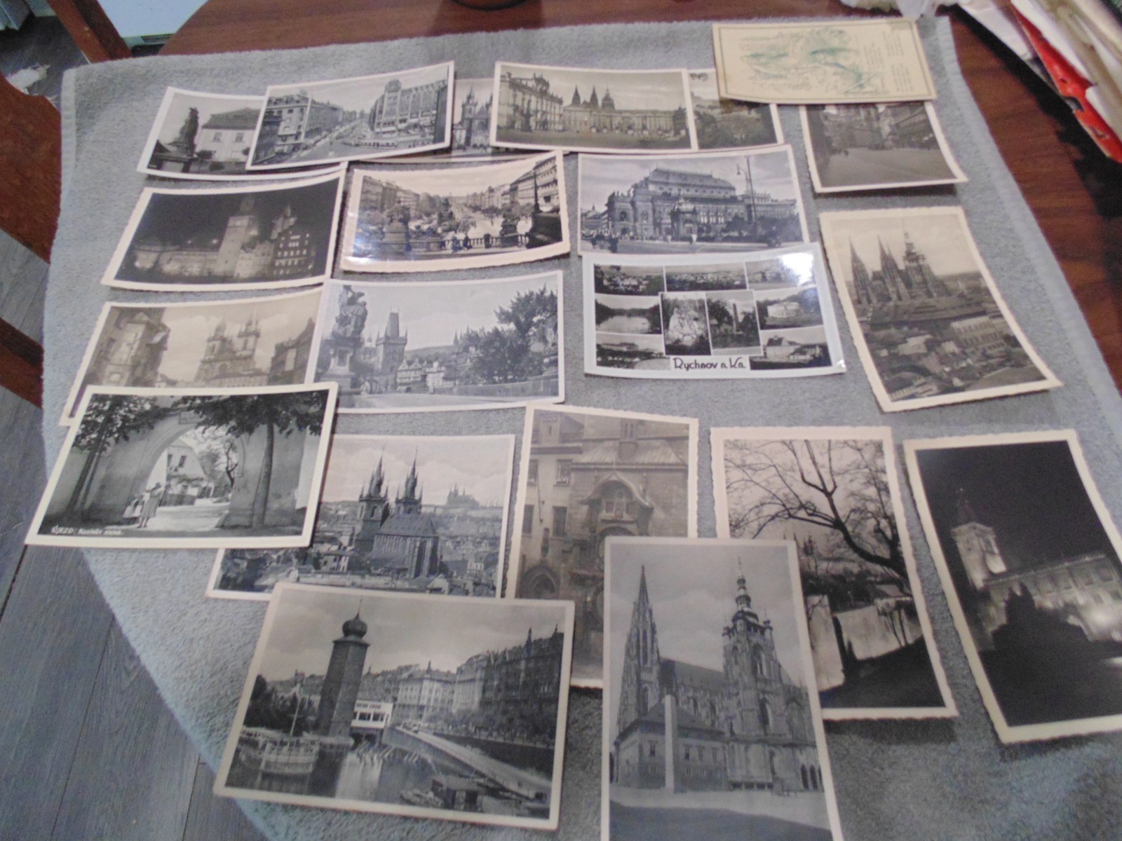 Post Cards, Lot of (21), Czech, Unused, 1930’s (?), Vintage, Praha, Buildings