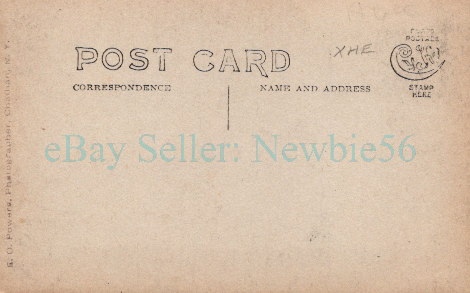 Kinderhook NY – LAKE DOCK AT ELECTRIC AMUSEMENT PARK – RPPC Postcard