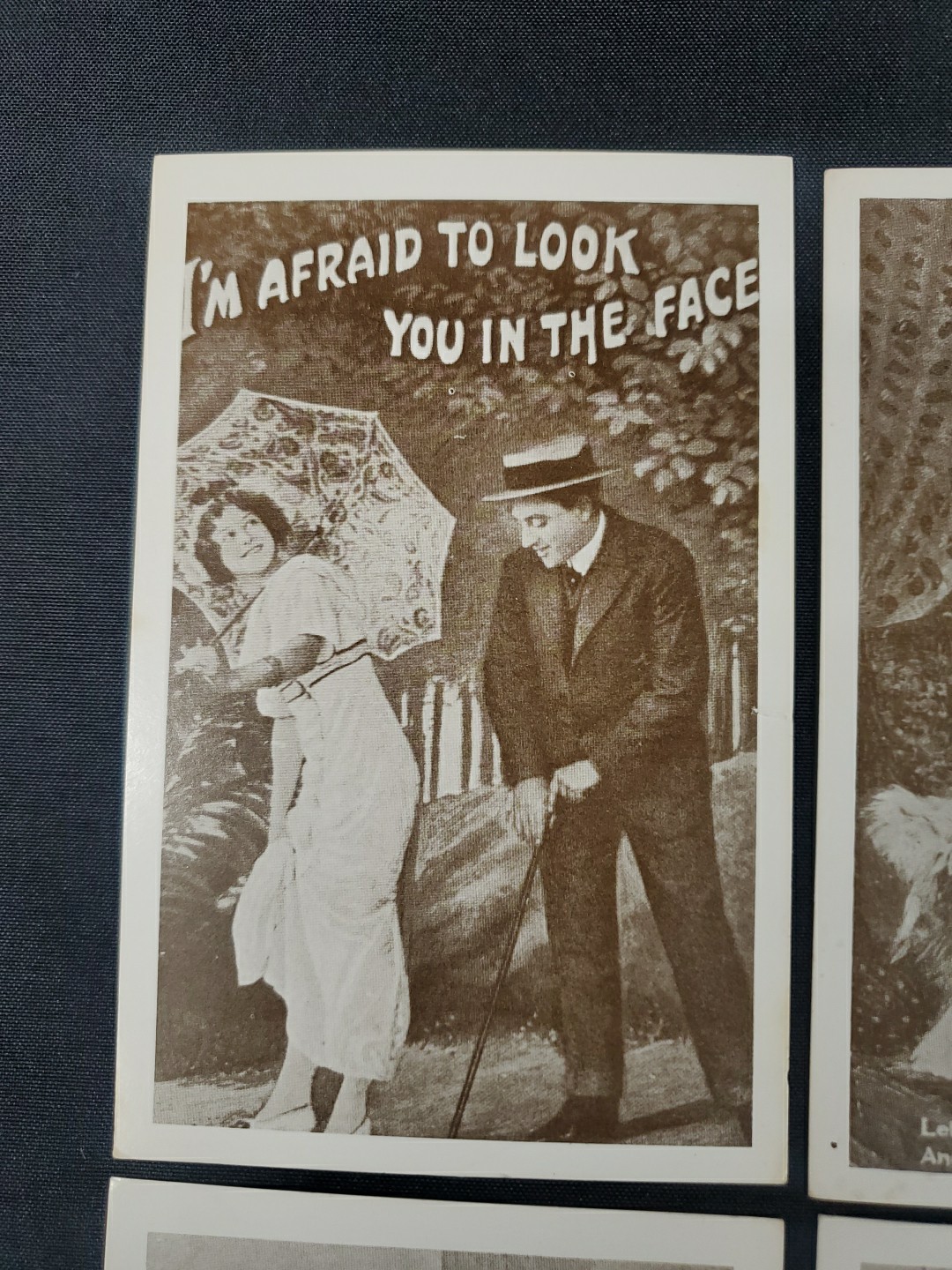 Popular Products Post Card Romantic Couple Date Kiss Unused Lot #1 See Pics