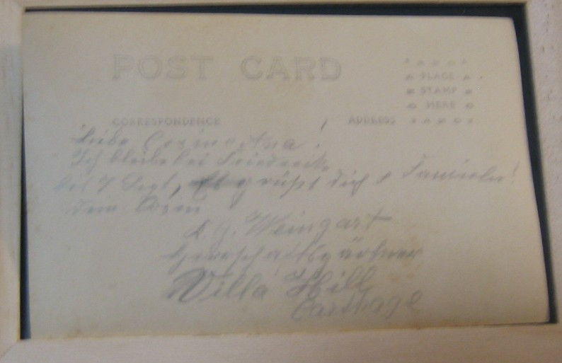 ANTIQUE RPPC REAL PHOTO POSTCARD SCRAPBOOKING CRAFTS GREAT AMERICANA !!