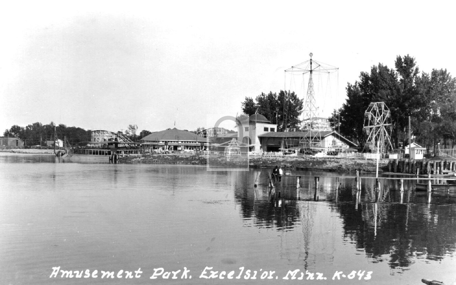 Amusement Park Pier Excelsior Minnesota MN – Reprint