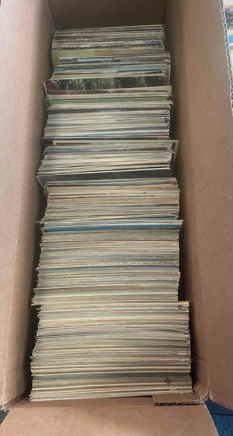 250 PC+ RANDOM LOT USA POSTCARDS 2 POUNDS CHROMES LINENS READ DESCRIPTION!!
