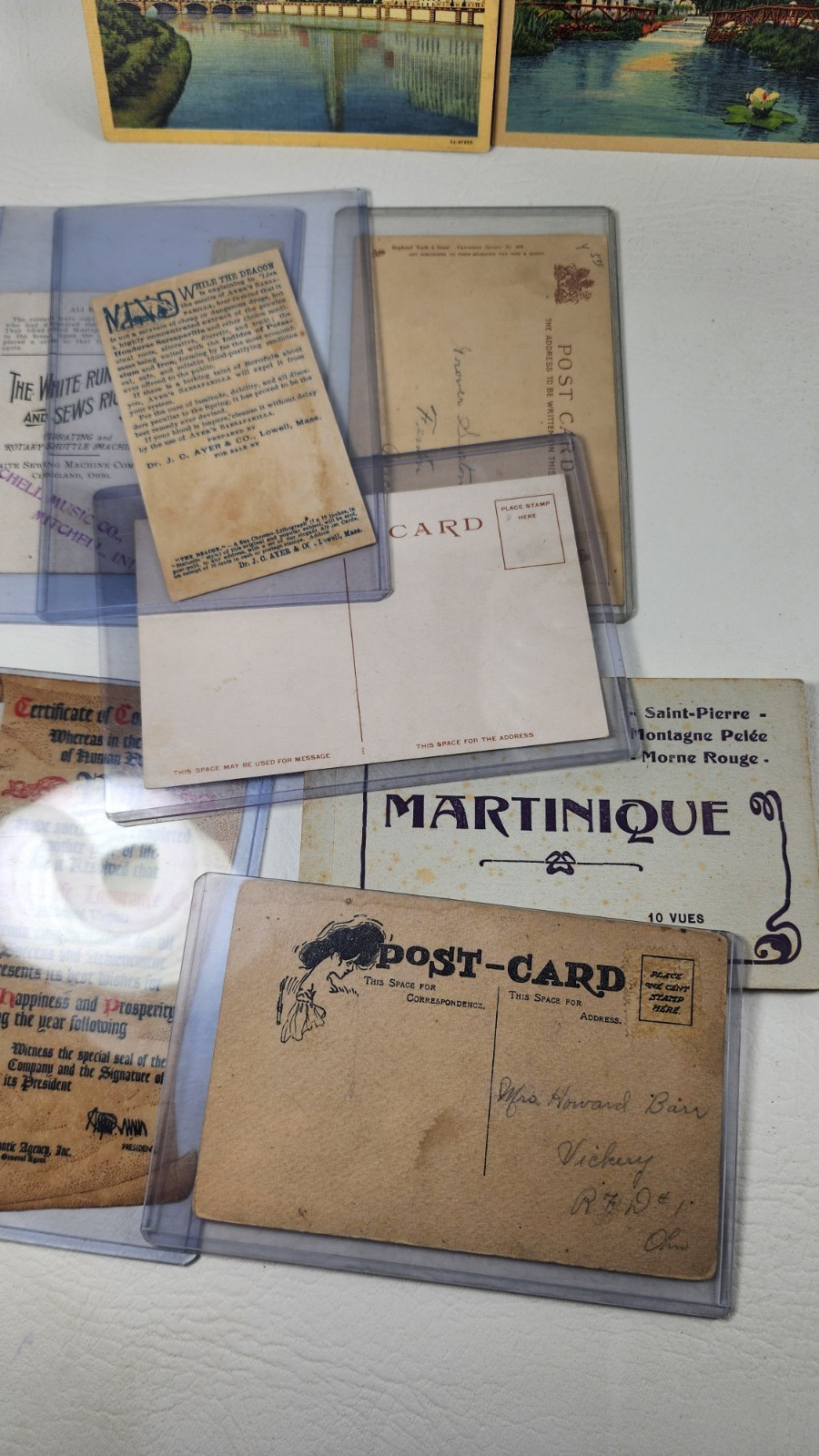 Lot of 32 Vintage Postcards Early 1900s