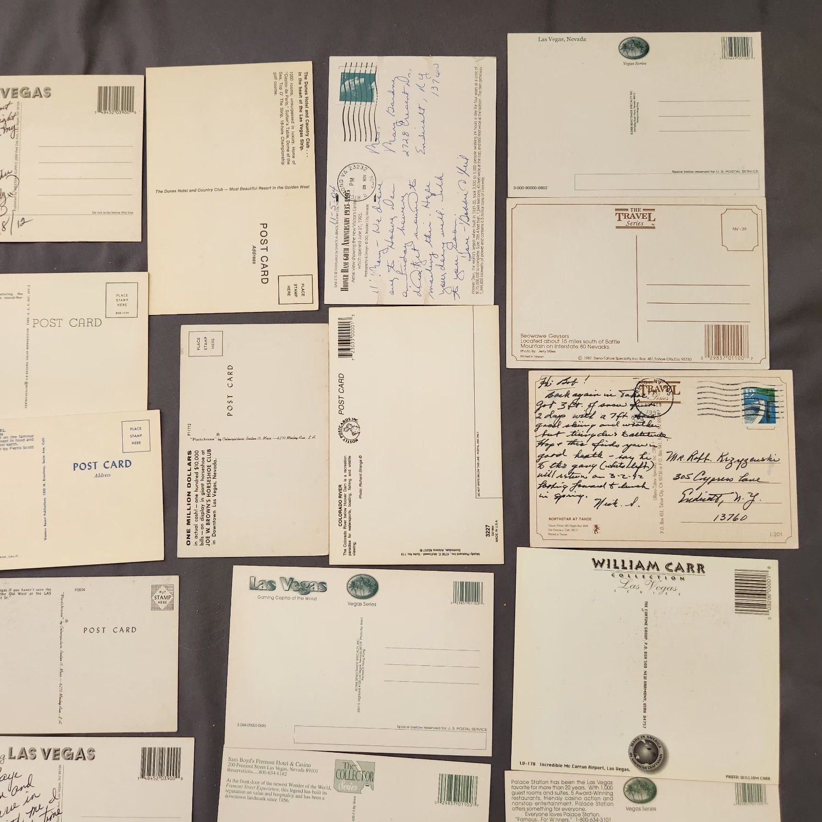 Lot of 29 NEVADA Postcard Wildlife Nature Cities Landmark 1970-2000’s Mix