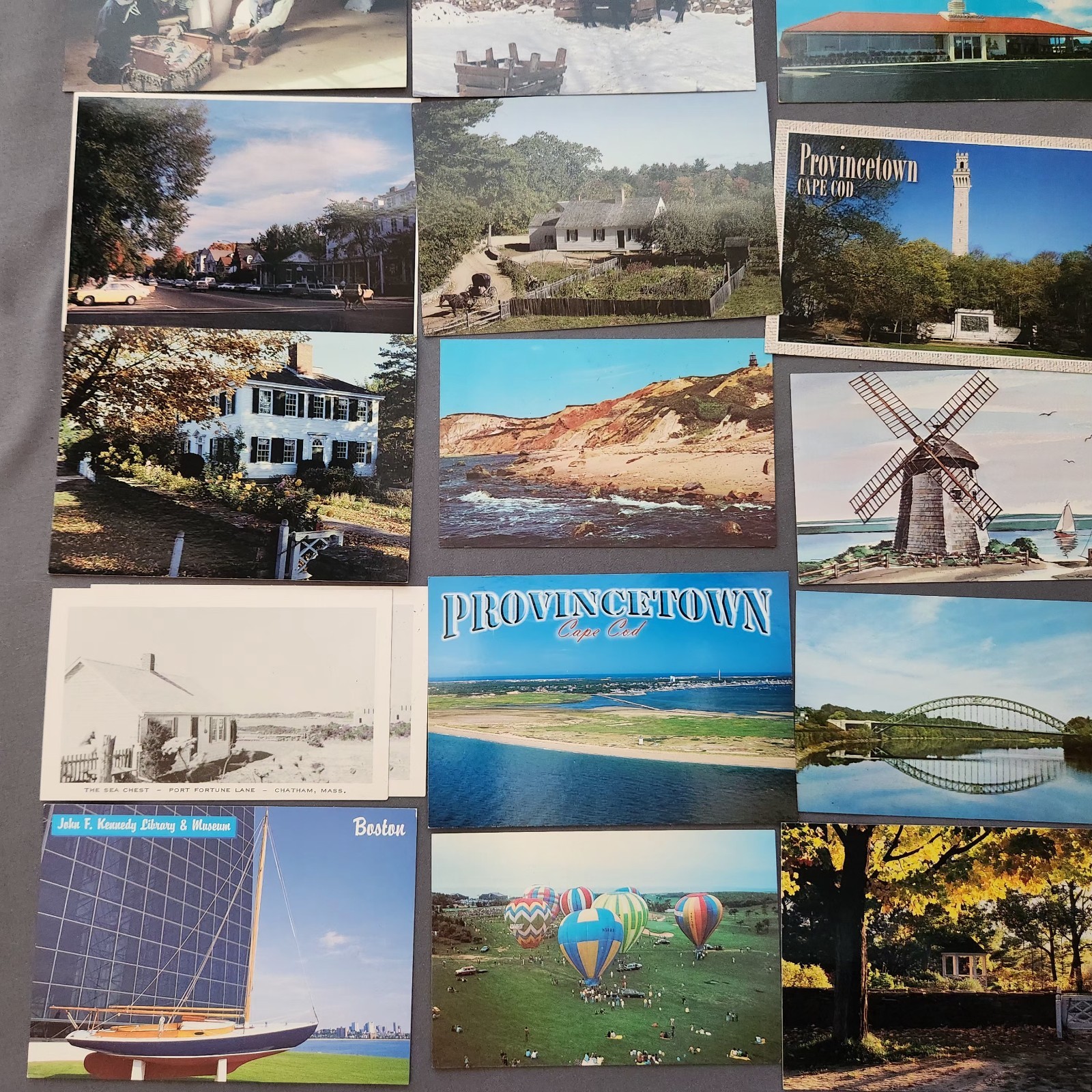 Lot of 42 Massachusetts Postcard Nature Cities Landmark 1950-2000’s Mix Vtg