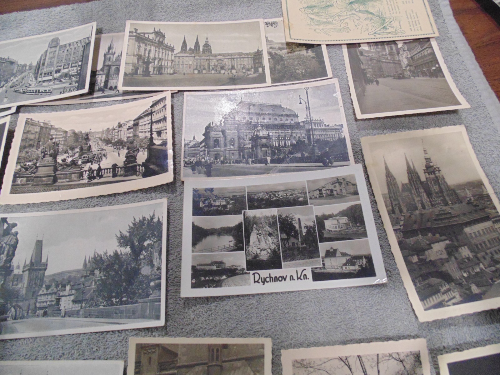 Post Cards, Lot of (21), Czech, Unused, 1930’s (?), Vintage, Praha, Buildings
