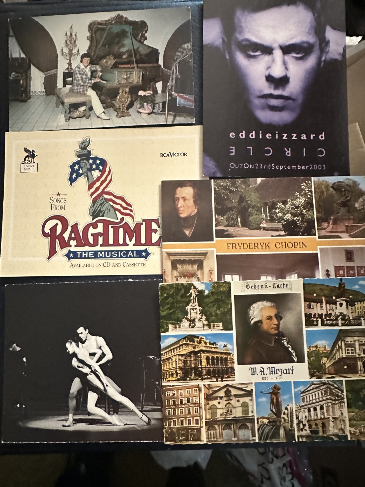 Topical post cards, 50 different