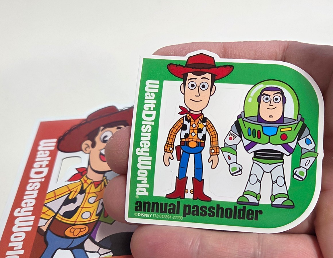 2026 WDW Disney Annual Passholder Toy Story Magnet-Buzz and Woody *Aftermarket!*