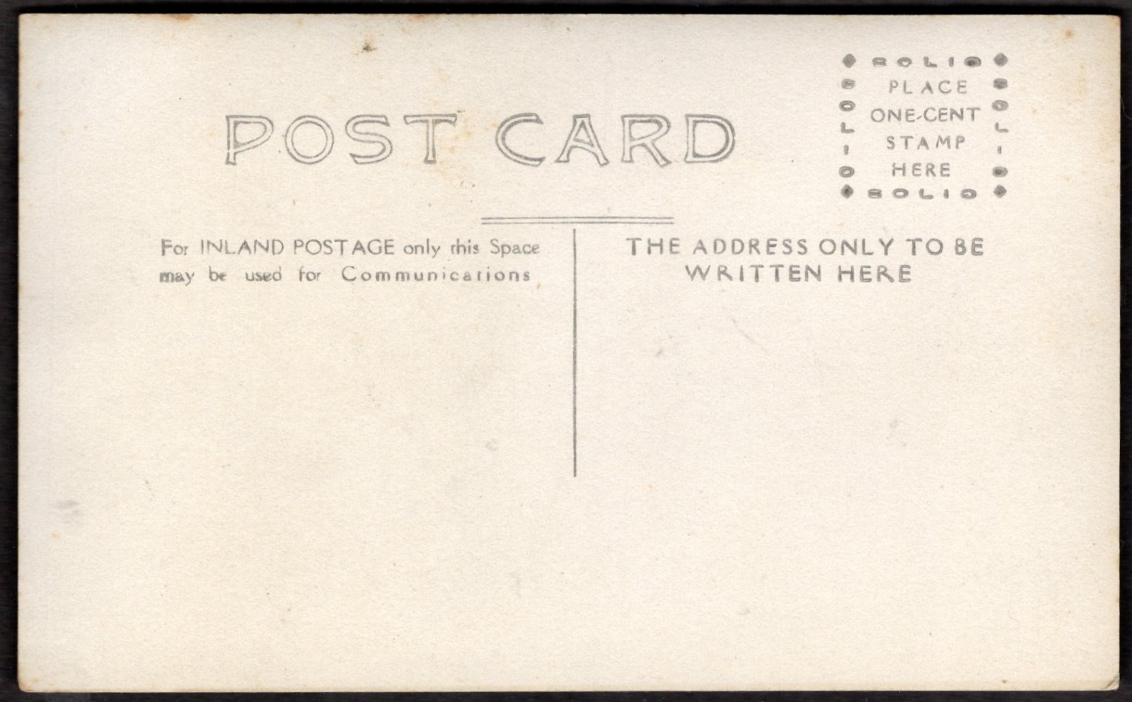 CANADA or USA 1910s Boy Horse Back Riding. Real Photo Postcard