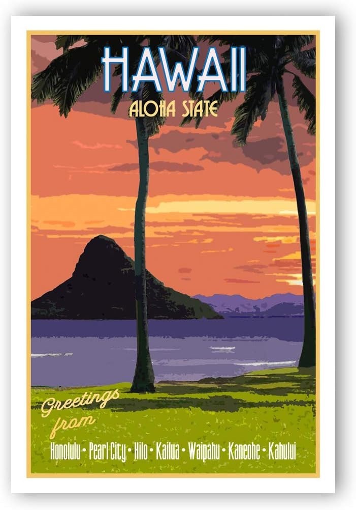 Delightful Vintage State Postcards Set of 50 – Perfect for Scrapbooking & Gifts