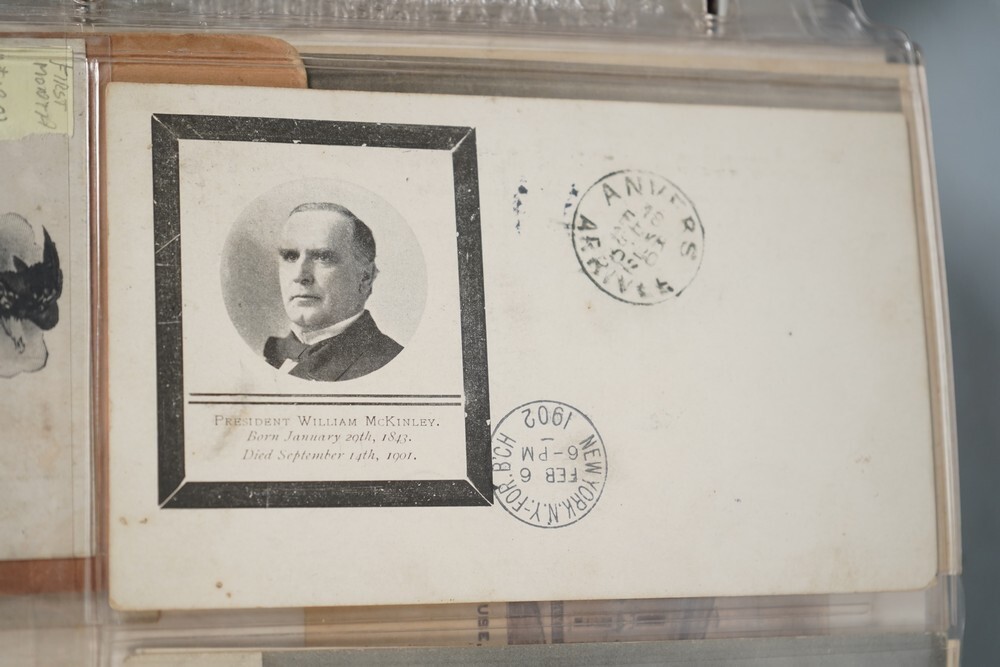 US 1900s–1980s WILLIAM McKINLEY COLLECTION OF 300+ POSTCARDS MINT & USED