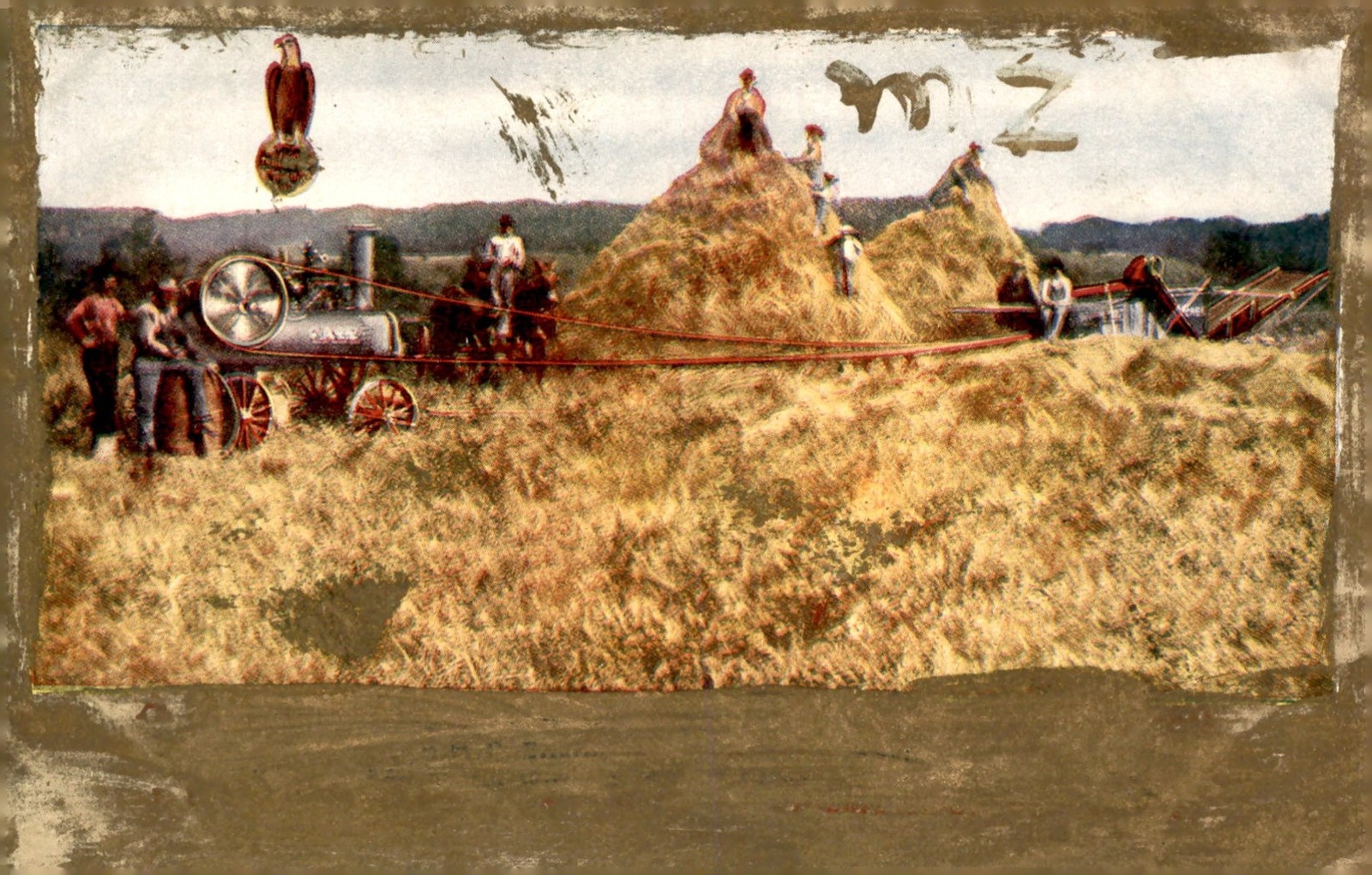 Postcard from United States and Canada, 1908 Postcard