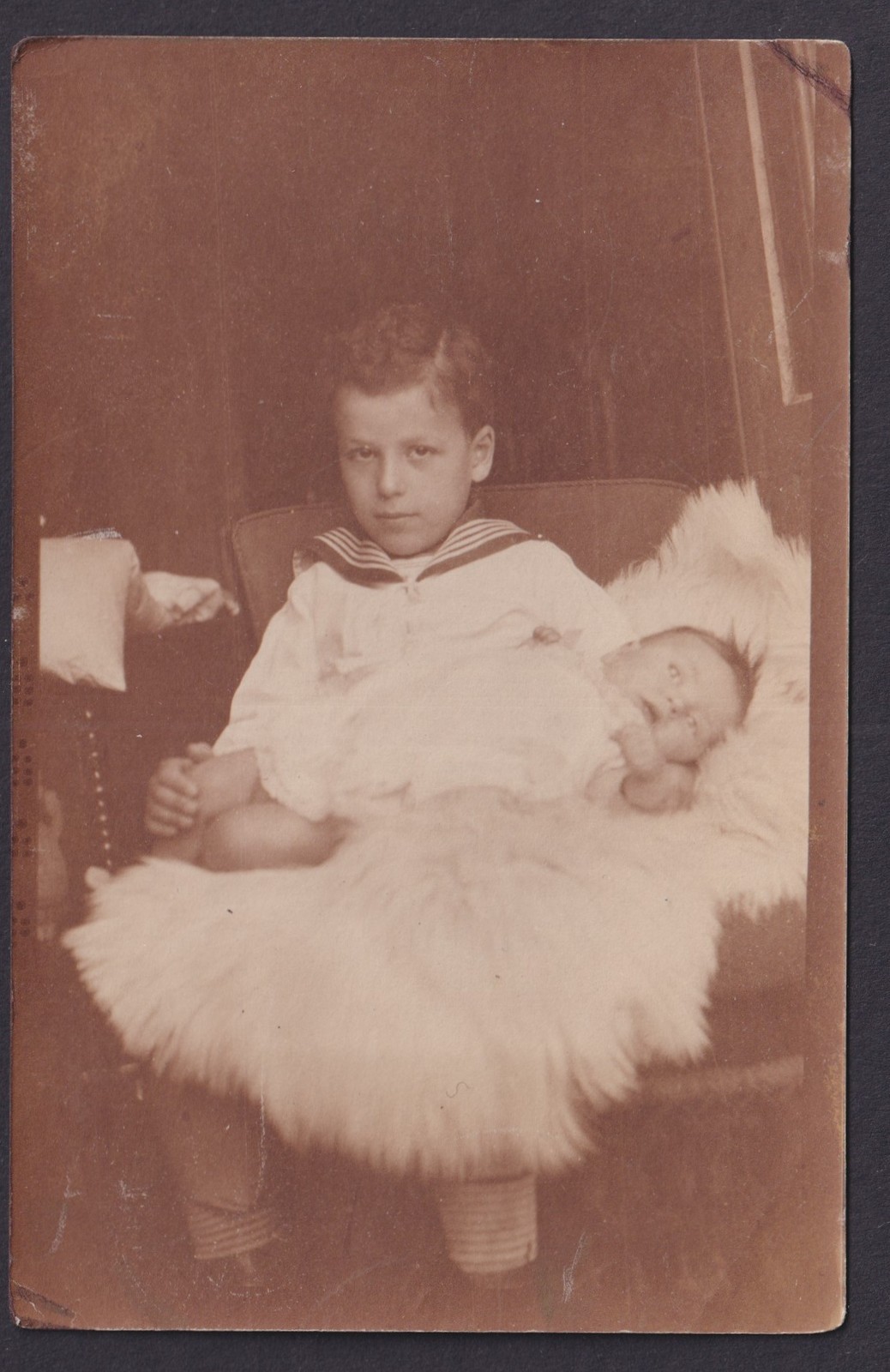UNITED STATES, RPPC Postcard, The children