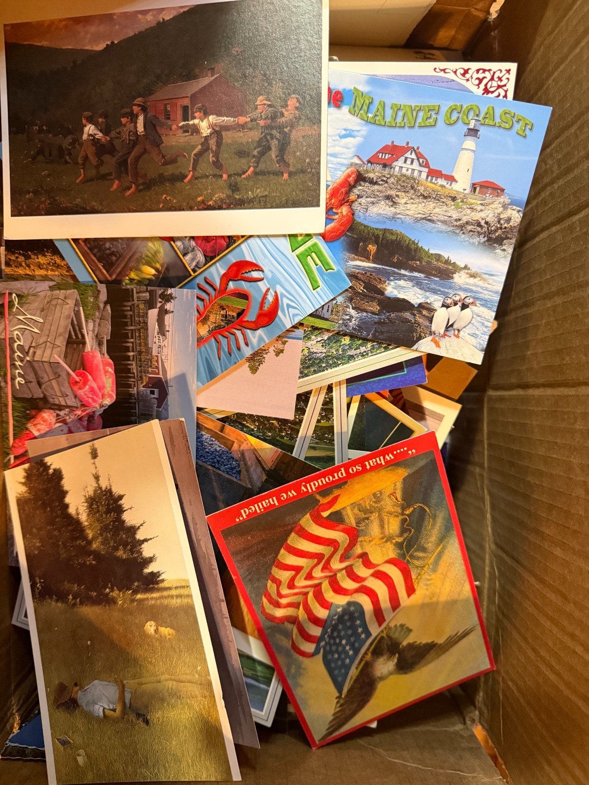 1100 Vintage Continental Postcards Lot Mixed States Countries Topics 6×4