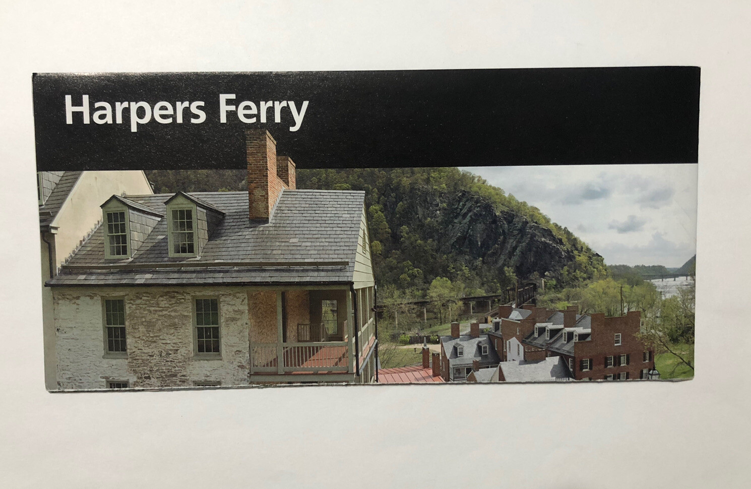 Harpers Ferry National Historical Park Unigrid Brochure Map Newest Version MD VA