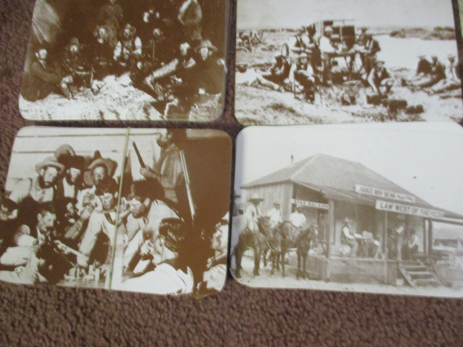 Old West Collection Series Postcard Lot of 32
