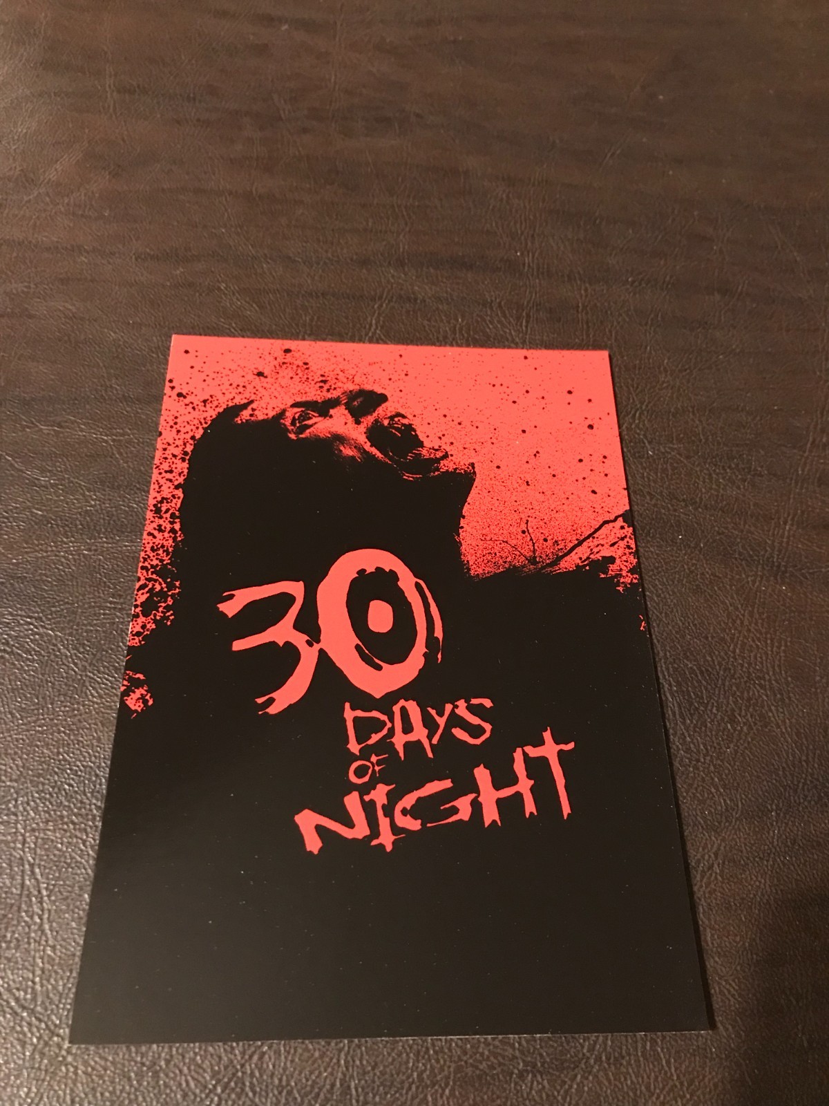 UNPOSTED MOVIE 4 X 6 POSTCARD – 30 DAYS OF NIGHT – ONE SHEET