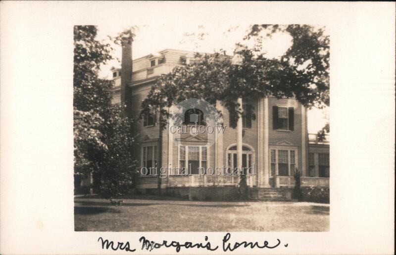 Josephine Morgan Home Original Vintage Real Photo Postcard RPPC