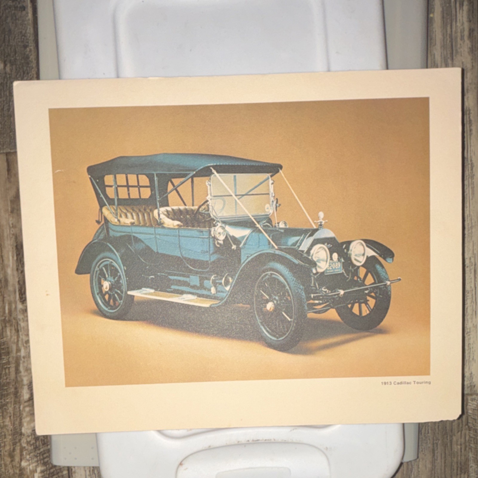 1913 Cadillac Touring Automobile Transportation Postcard, Unposted, Single Unit