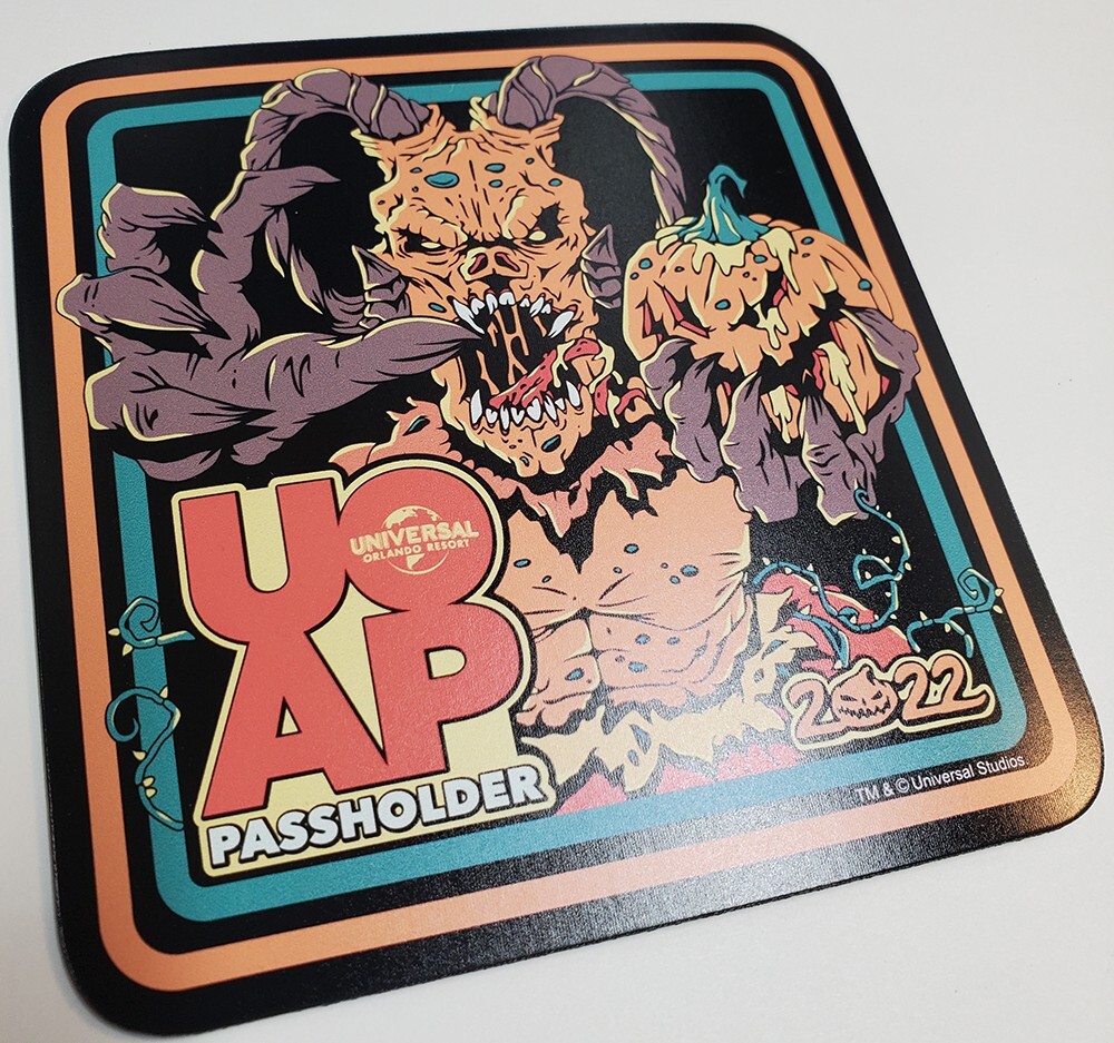 Universal UOAP HHN Pumpkin Lord Passholder Magnet Orlando Resort 2022 Homemade