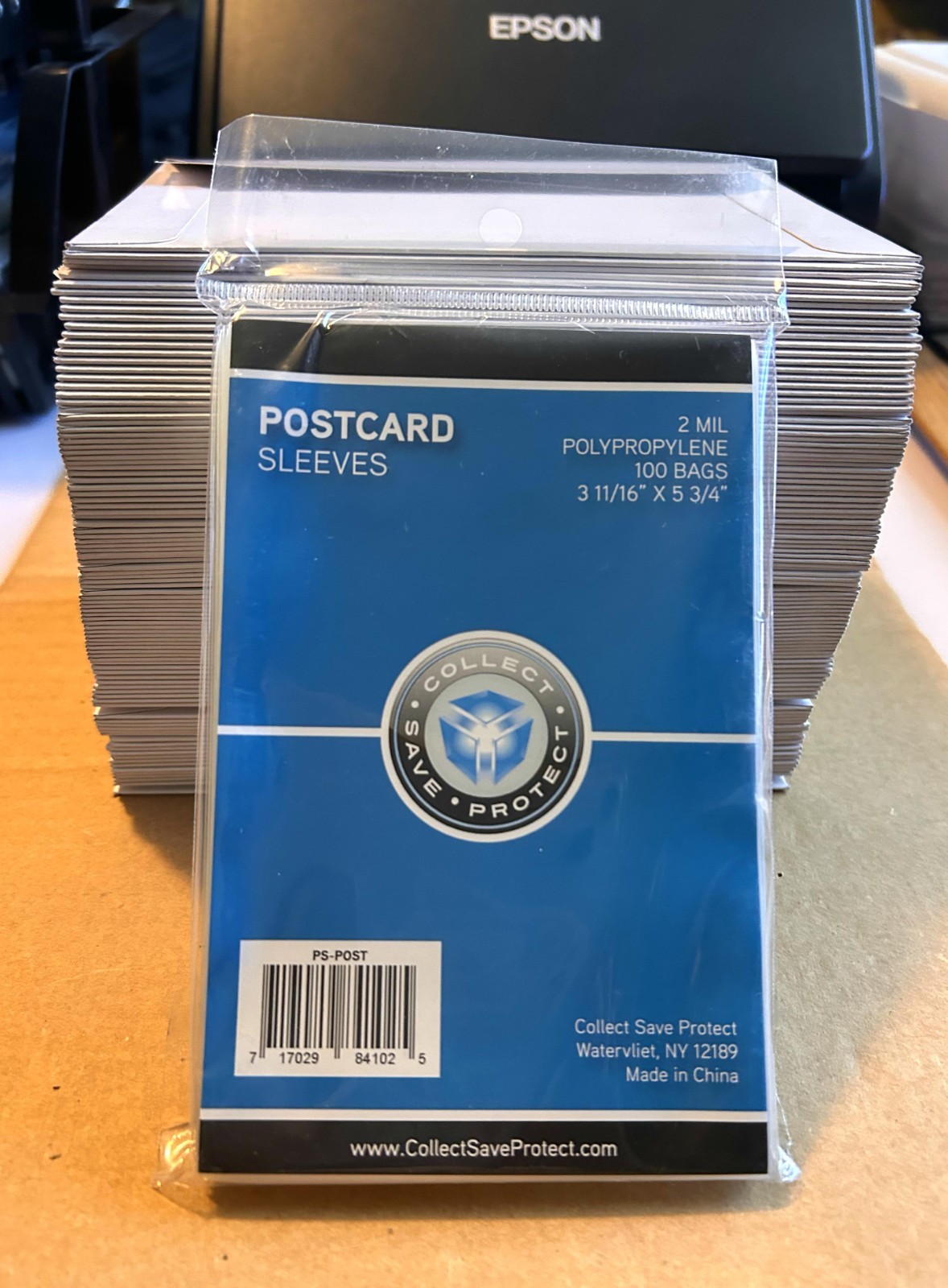 100+ USA Standard Chrome Postcards Lot with New Sleeves & Mailers ~NO FOREIGN