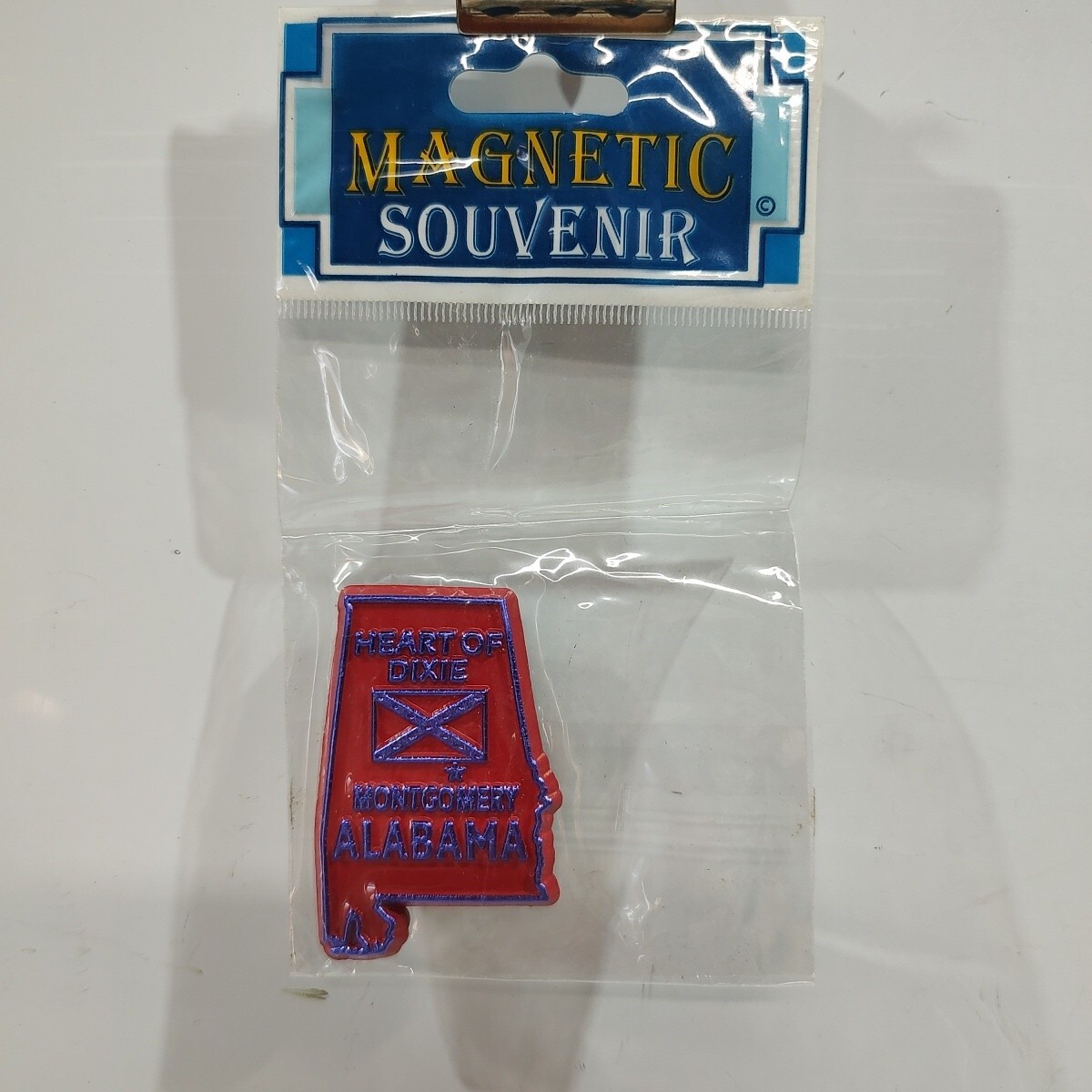 State Souvenir Magnet Alabama Fridge Refrigerator State Shaped Keepsake