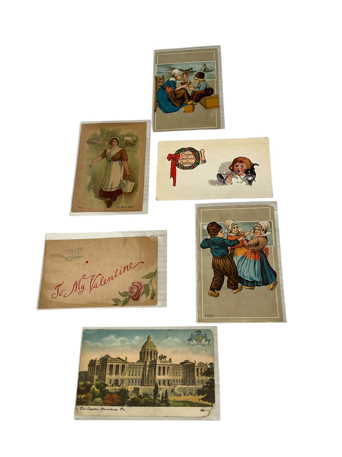 Antique Vintage Postcard Lot 1900’s On Up New Used Stamped Some Sleeved 190 Plus