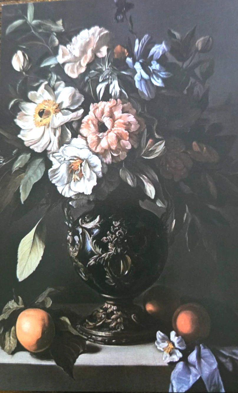 Vintage Photochrome Floral Still Life Postcard 5.5×4 Unposted Next Day Shipping